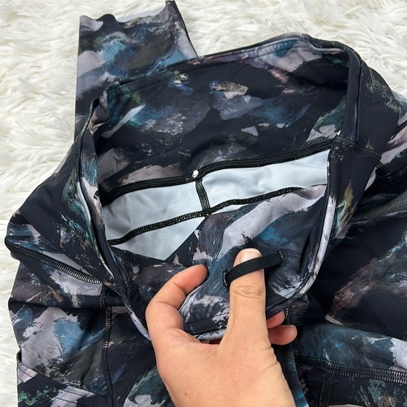 Lululemon Fast and Free Tight II 25" *Non-Reflective Nulux Glacier Camo Starligh - Picture 3 of 7